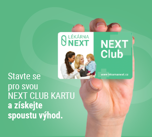 Stavte se pro svou NEXT CLUB kartu Karta NEXT Club